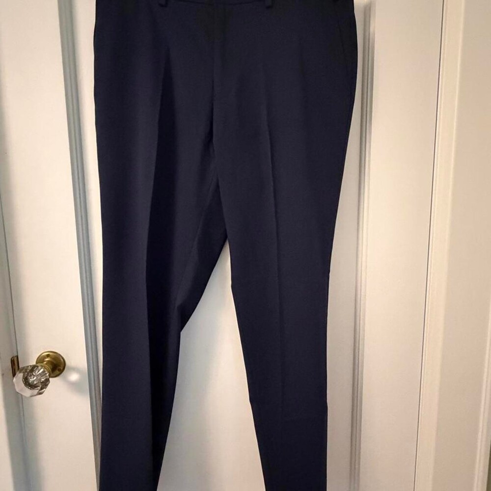 DKNY navy blue dress pants 36W x30 #formal #business